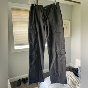 BRAND NEW zara cargo straight leg pants